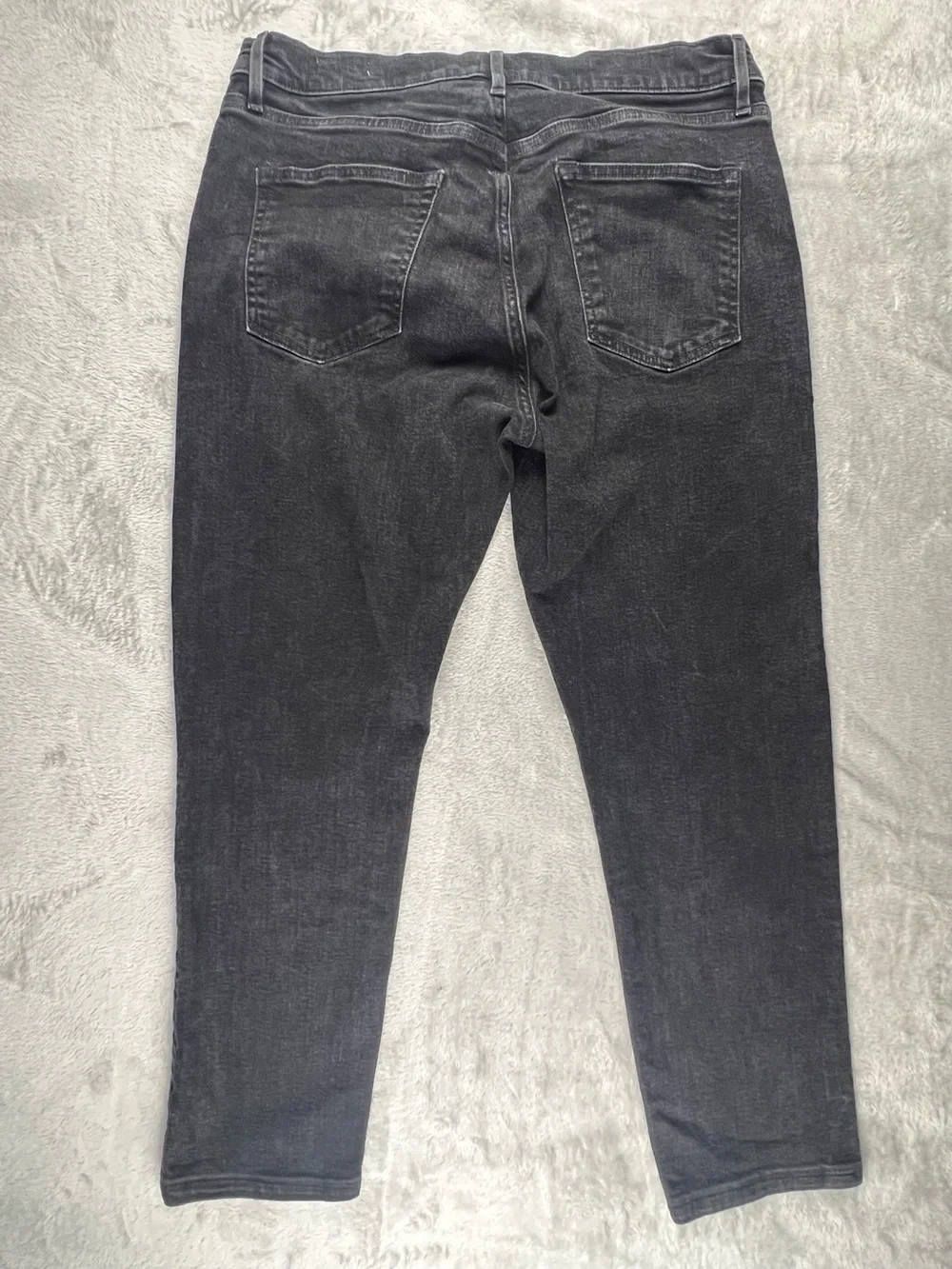 Flint And Tinder Jeans Mens 36x32 Black Athletic Tapered Fit Stretch